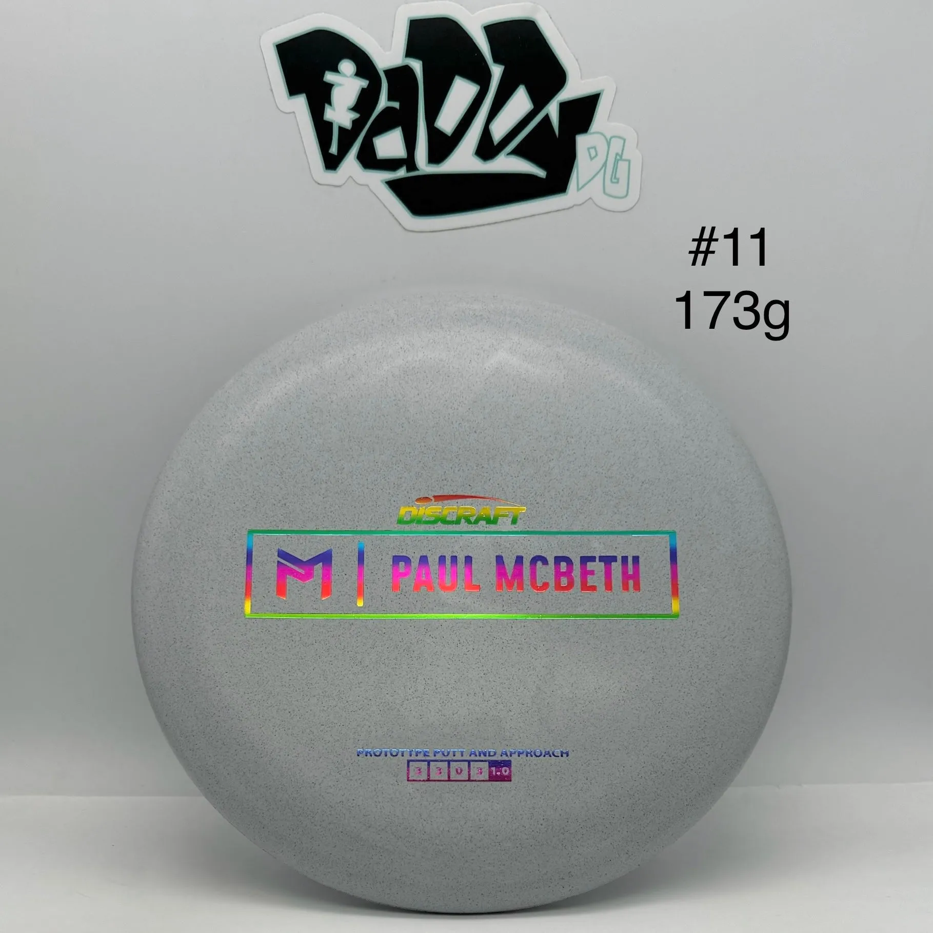 ****NEW Discraft Paul McBeth Kratos Prototype Putt & Approach