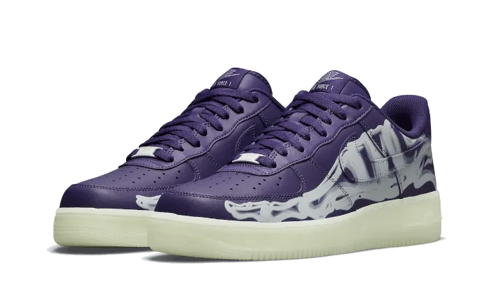 Nike Air Force 1 Low Purple Skeleton Halloween (2021)