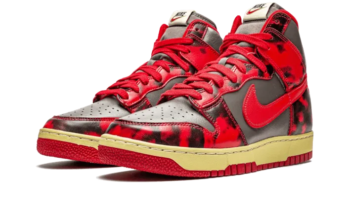 Nike Dunk High 1985 Red Acid Wash