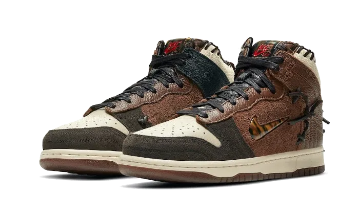 Nike Dunk High Bodega Legend Fauna Brown