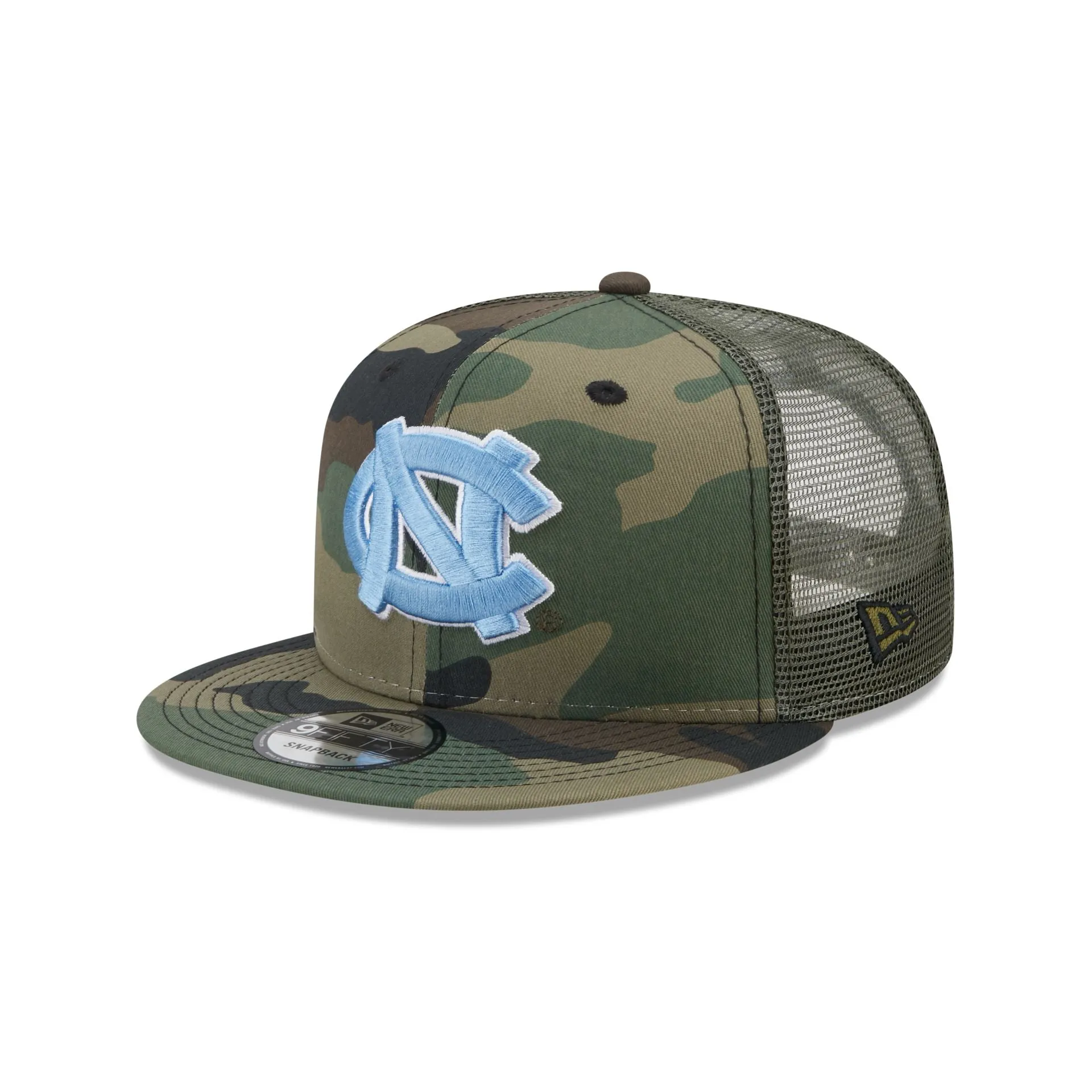 North Carolina Tar Heels Camo 9FIFTY Trucker Hat