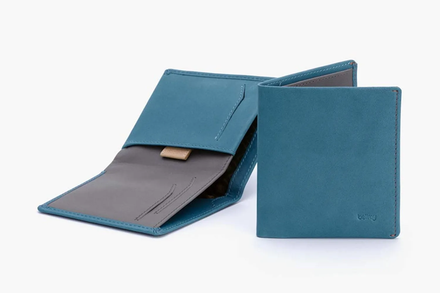 Note Sleeve Wallet - Arctic Blue