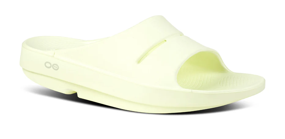 Oofos Women’s OOahh Slide Sandals-Mello