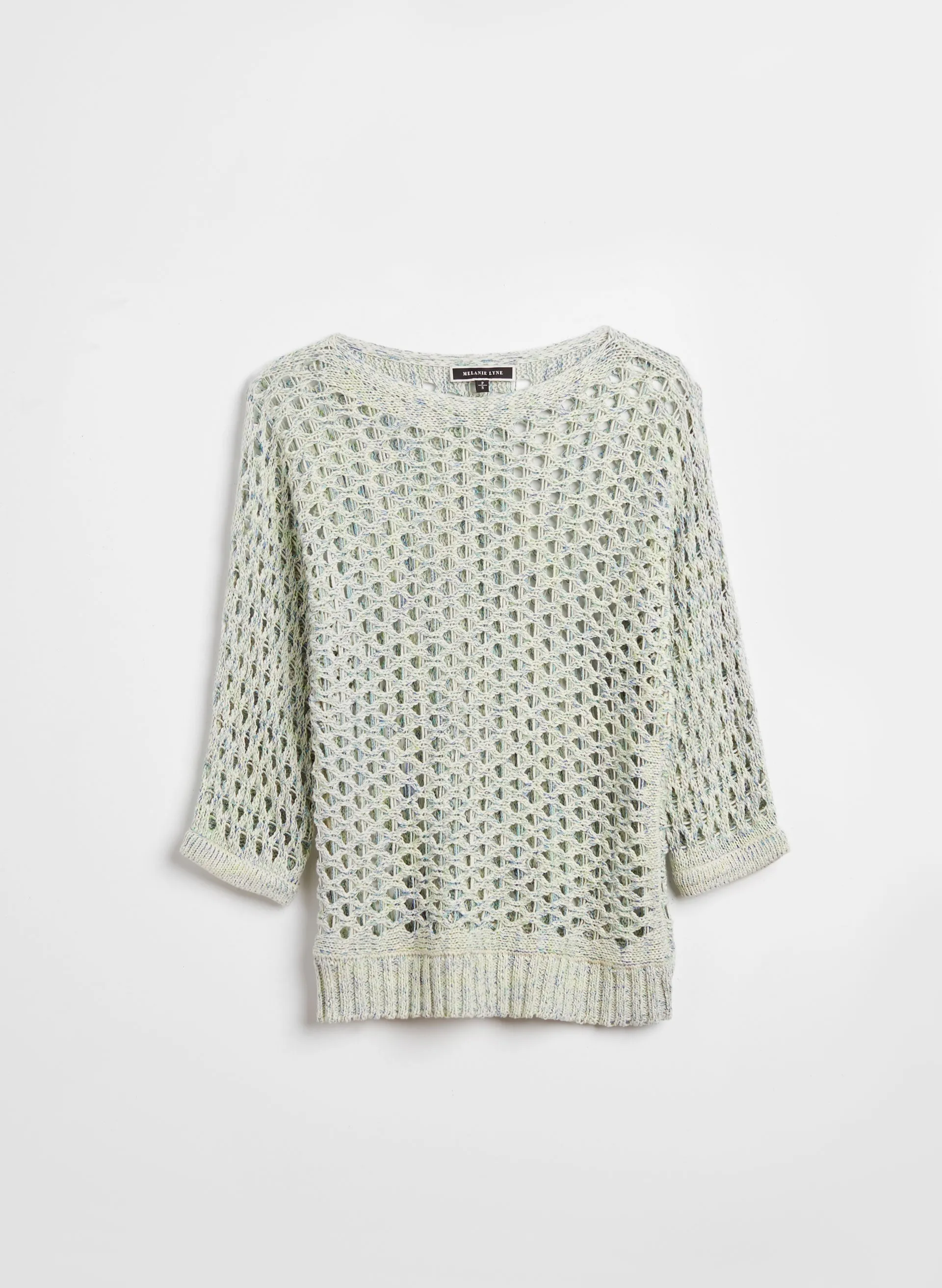 Open Weave Knit Sweater