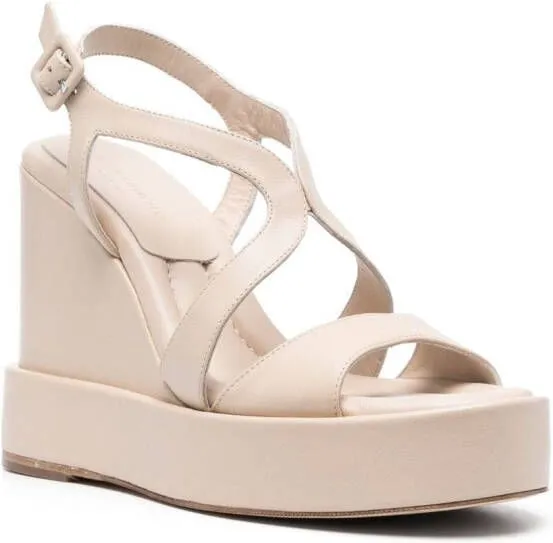 Paloma Barceló 130mm open-toe sandals Neutrals