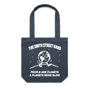 People Are Planets Tote Bag (Petrol Blue) + Download