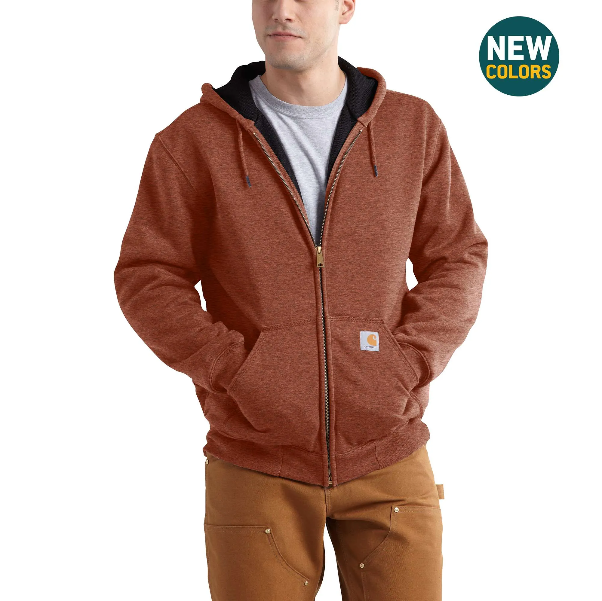 Rain Defender Rutland Thermal-Lined Hooded Zip-Front Sweatshirt