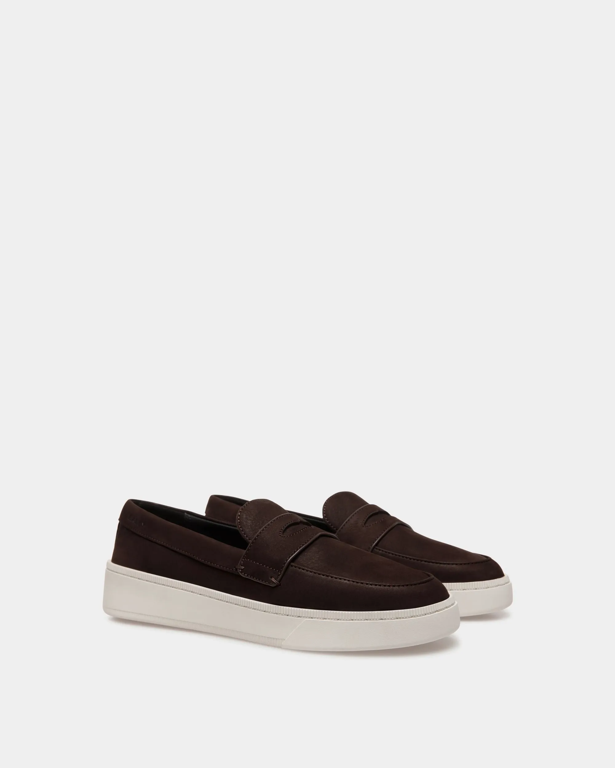 Raise Sneaker in Ebano Nubuck Leather