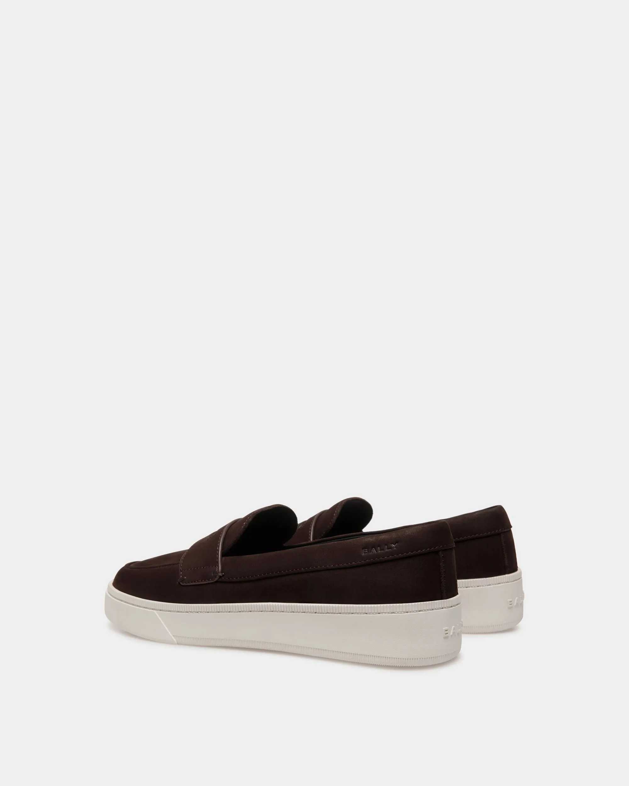 Raise Sneaker in Ebano Nubuck Leather