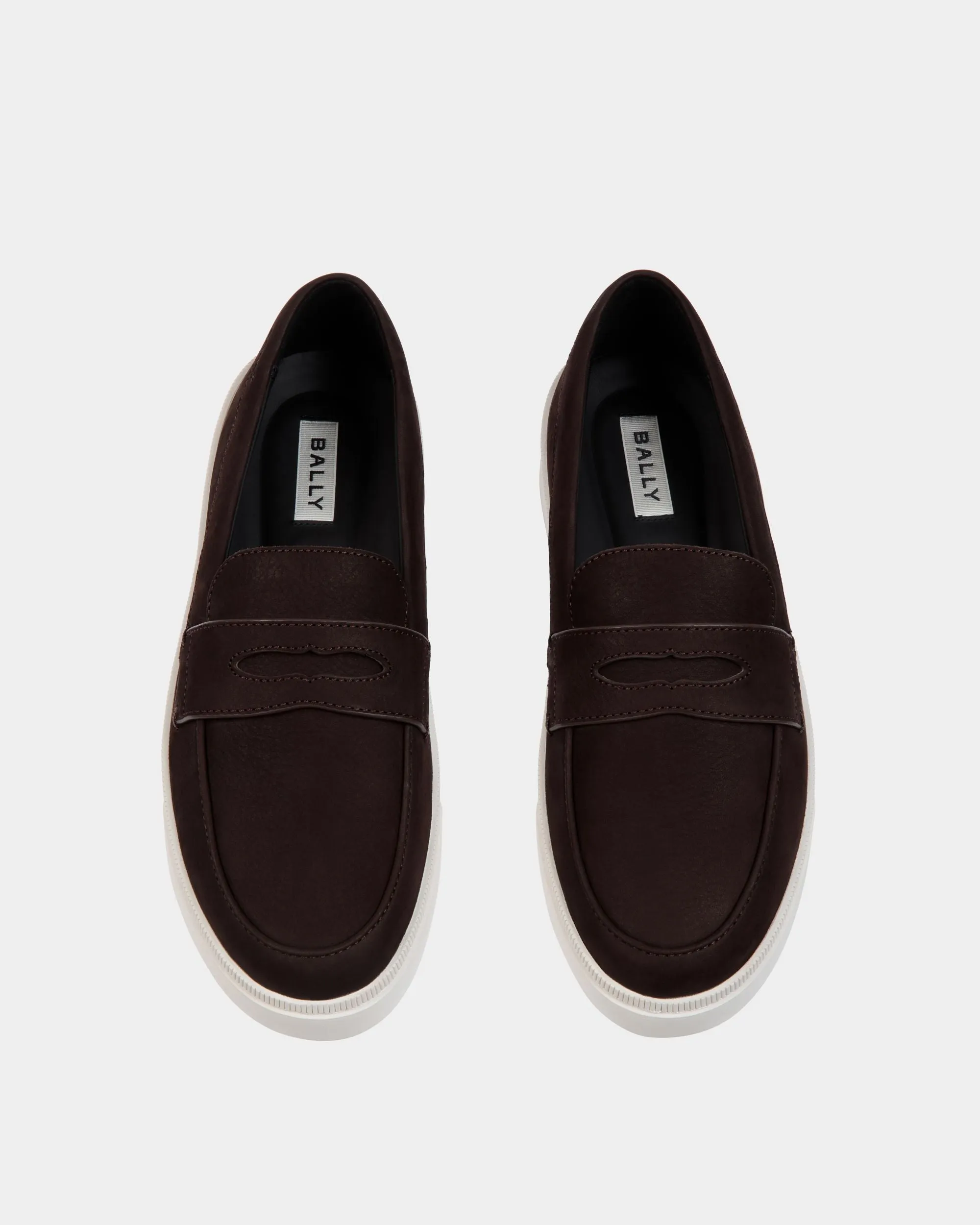 Raise Sneaker in Ebano Nubuck Leather