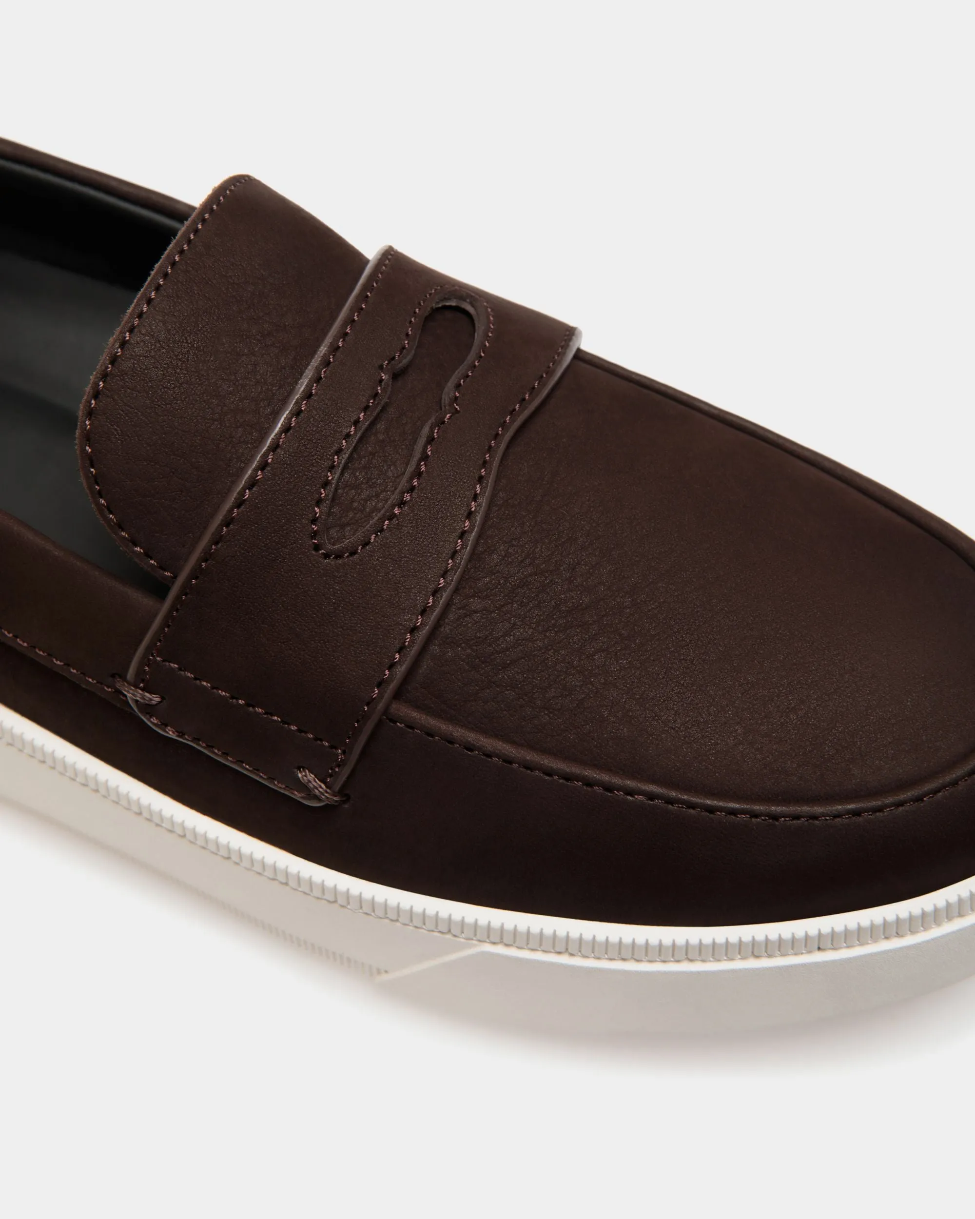 Raise Sneaker in Ebano Nubuck Leather