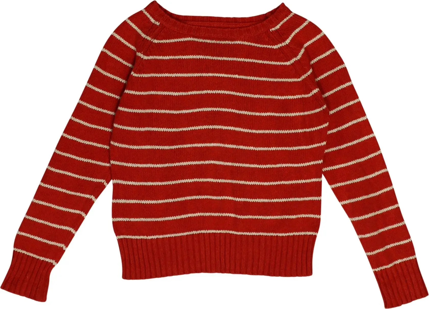 Red Striped Sweater | ThriftTale