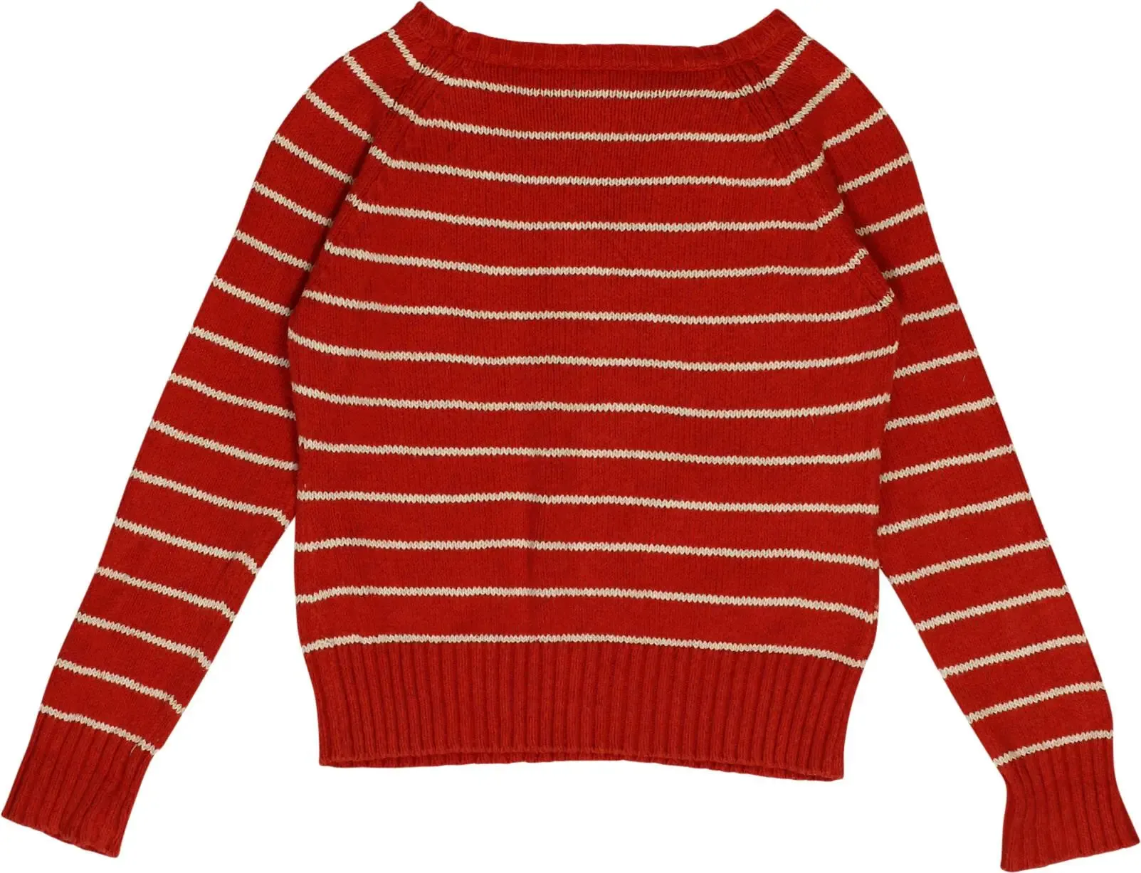 Red Striped Sweater | ThriftTale