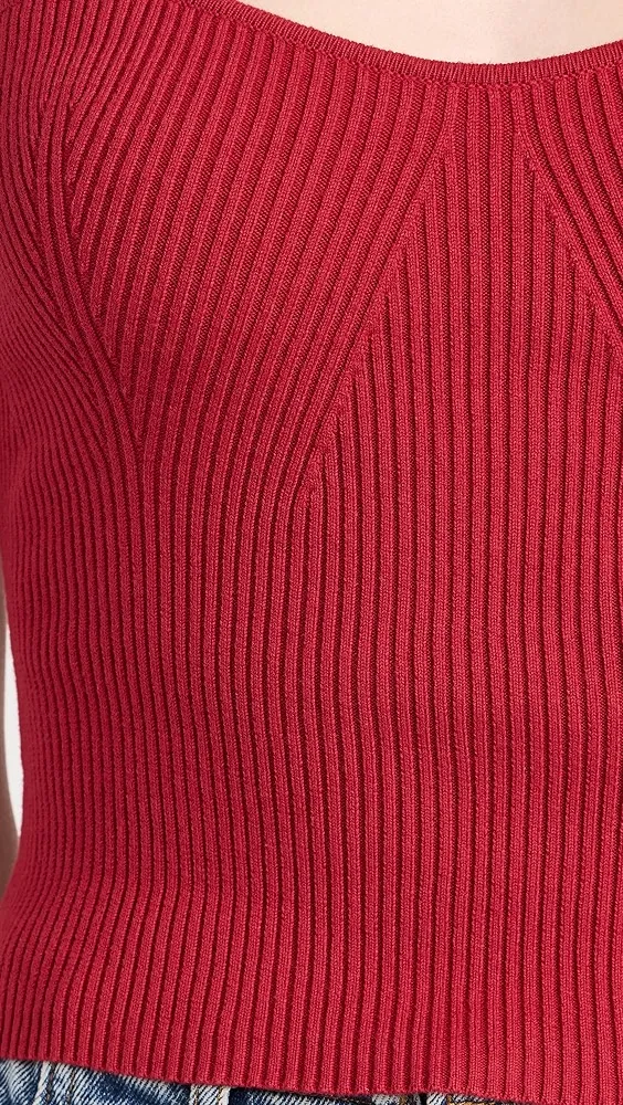 Reformation   Jenni Strapless Sweater 