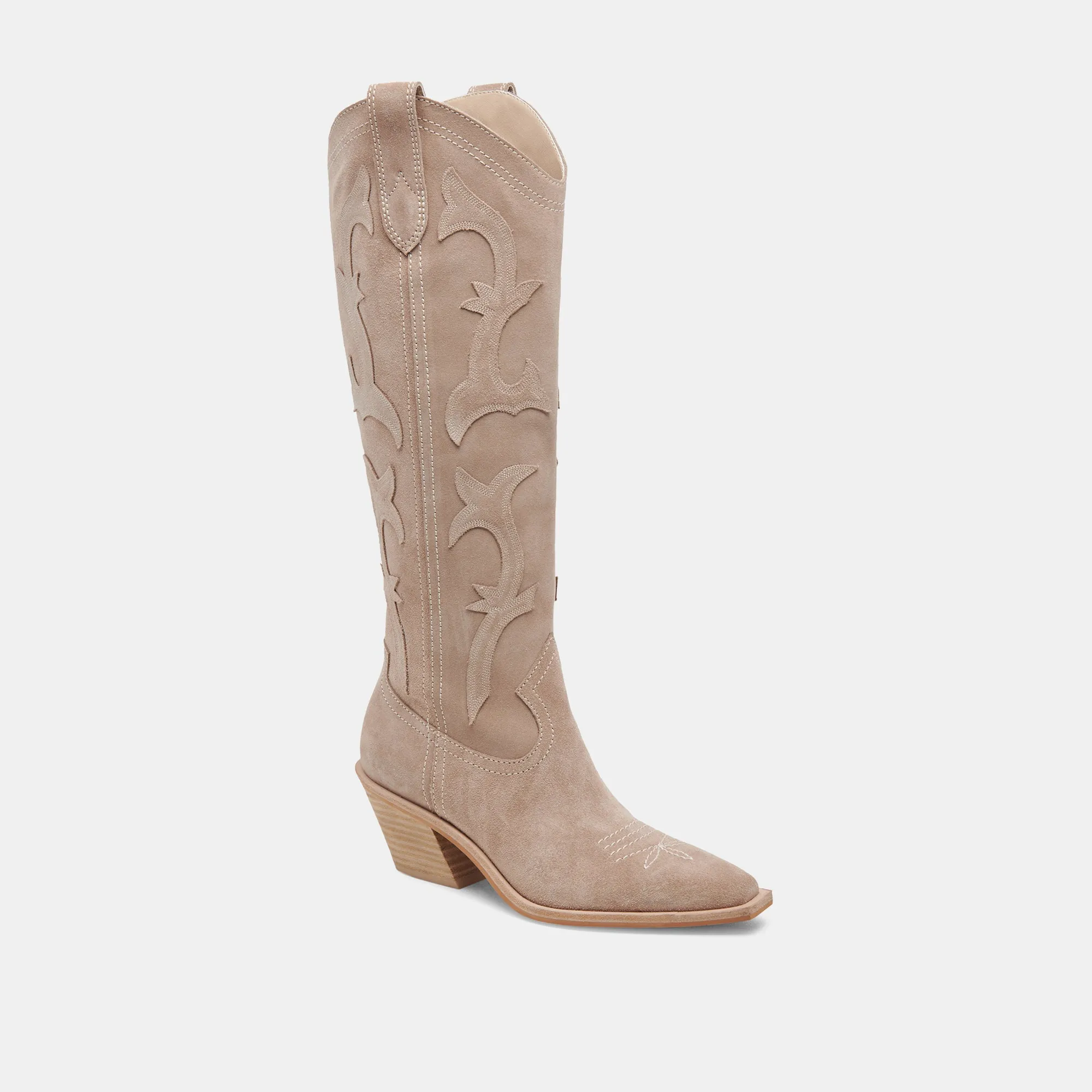 SAMARE BOOTS TAUPE SUEDE