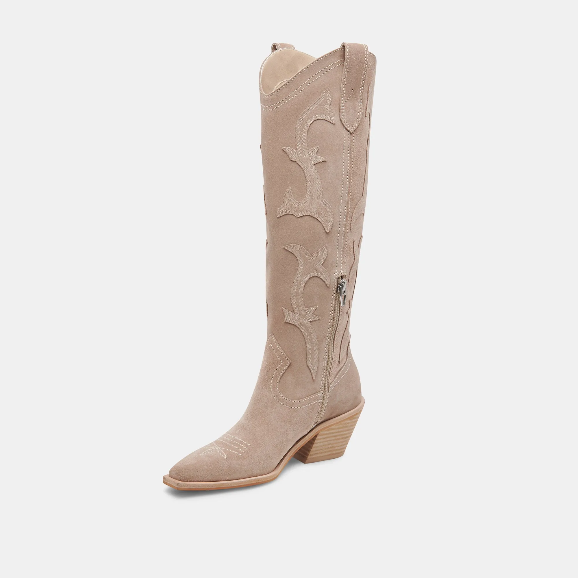 SAMARE BOOTS TAUPE SUEDE