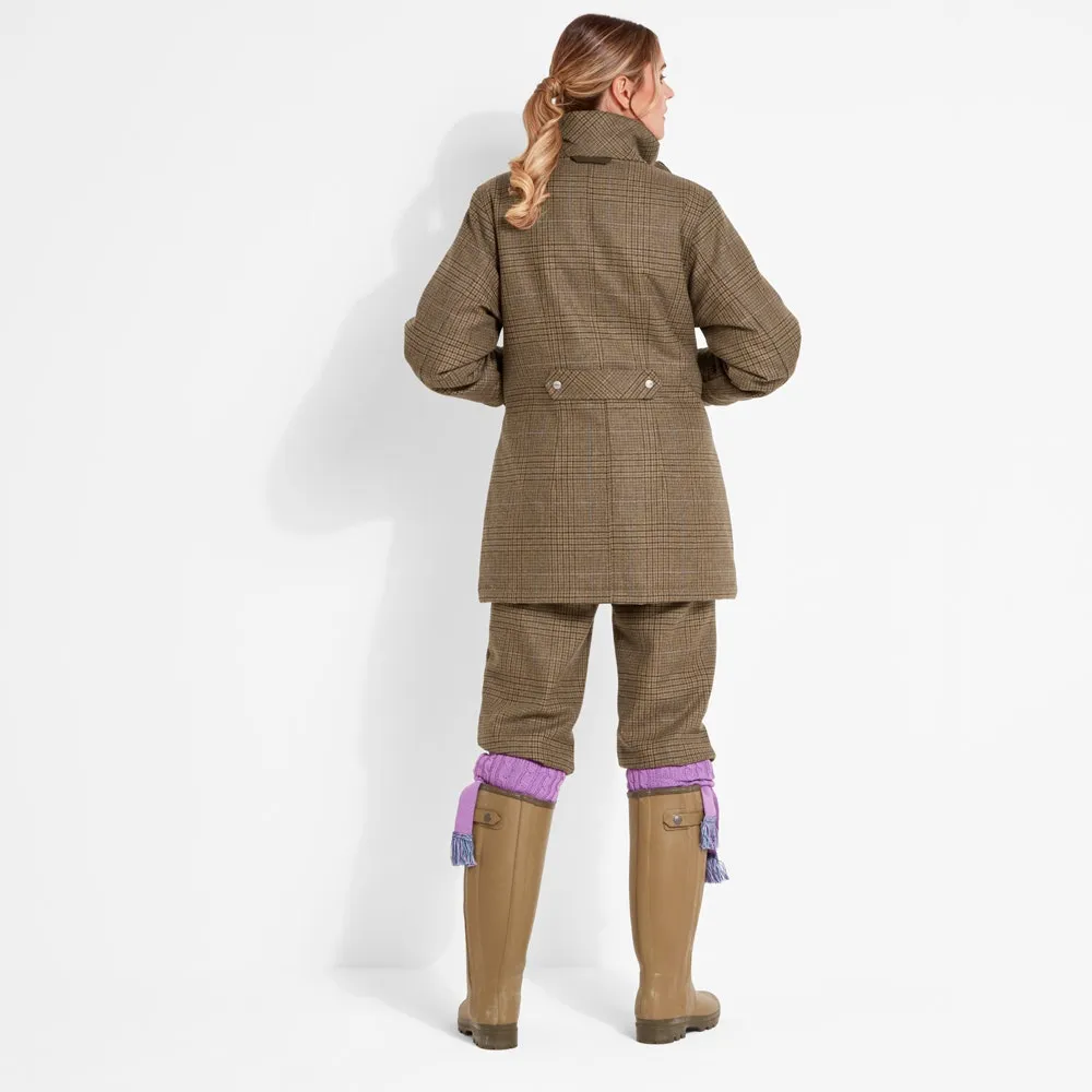 Schoffel Ladies Ptarmigan Tweed Shooting Coat