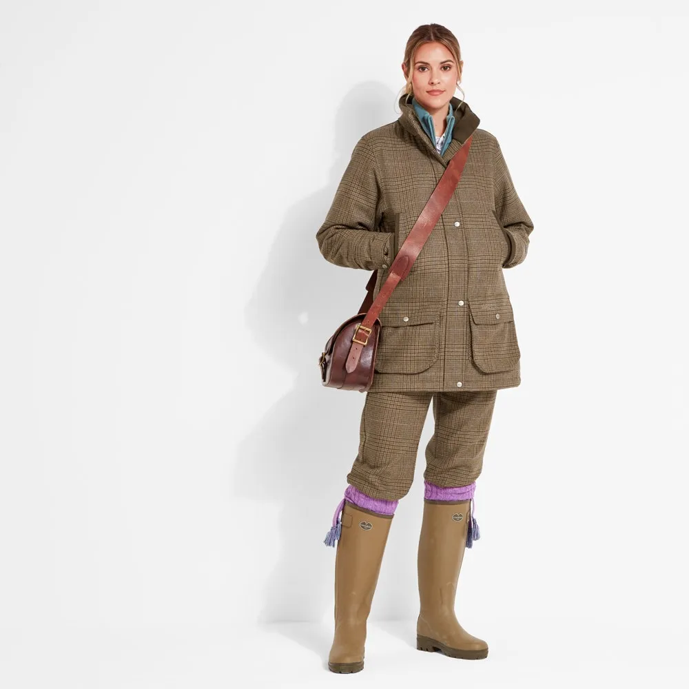 Schoffel Ladies Ptarmigan Tweed Shooting Coat