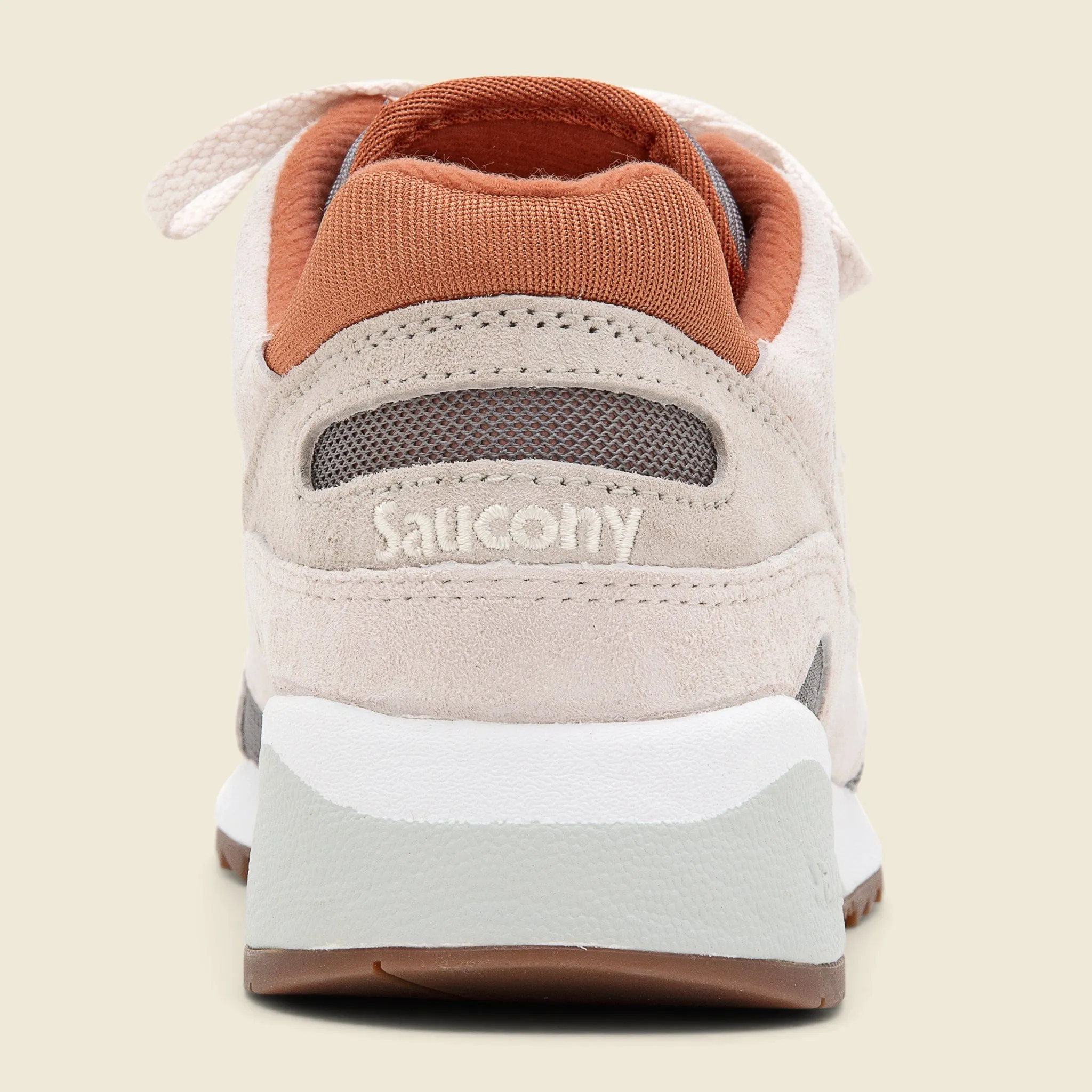 Shadow 6000 Sneaker - Beige/White/Orange