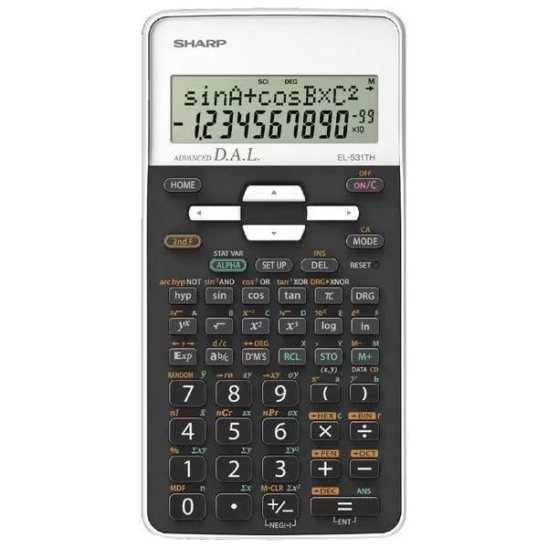 Sharp 270 Maths Function Scientific Calculator EL531THBWH