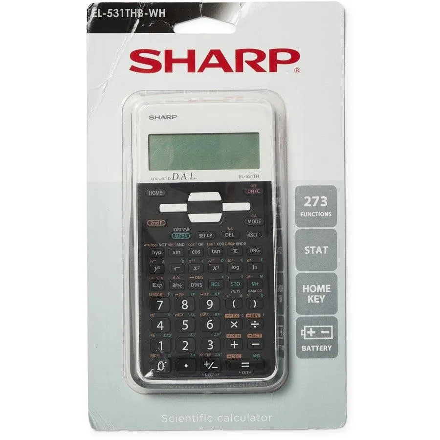 Sharp 270 Maths Function Scientific Calculator EL531THBWH