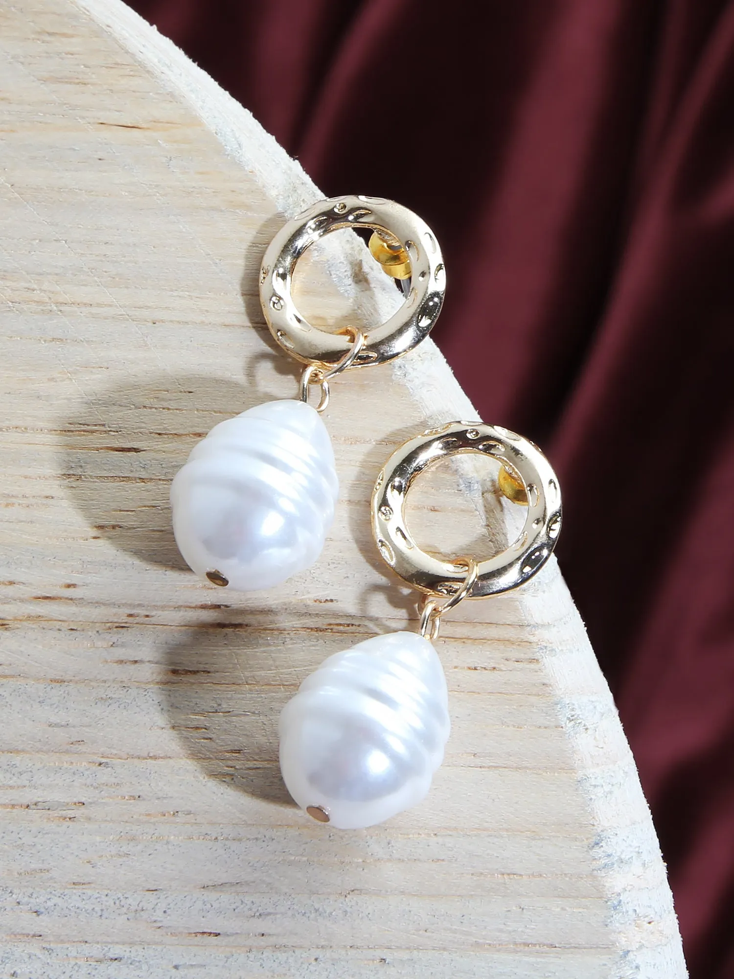 Small Pearl Drop Earrings