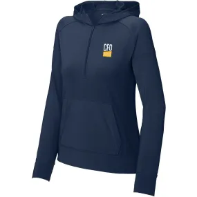 Sport-Tek Ladies Sport-Wick Stretch 1/2-Zip Hoodie