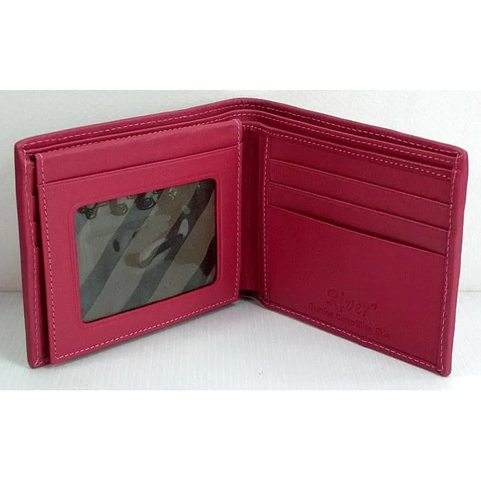 Stomach Pink Crocodile Wallet