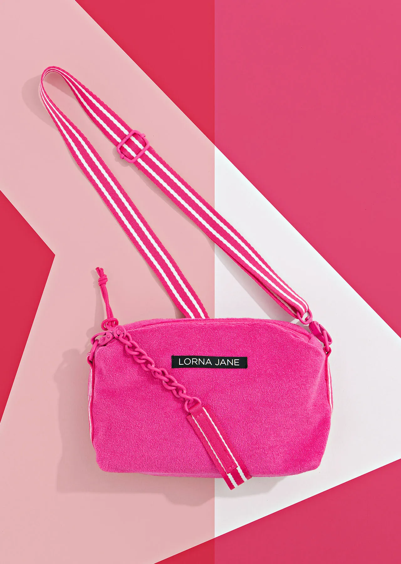 Terry Crossbody Bag | Pink | One Size | Sale | Lorna Jane Australia