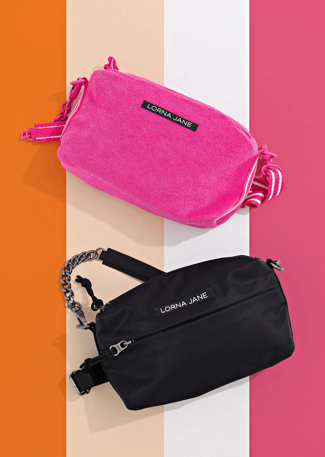 Terry Crossbody Bag | Pink | One Size | Sale | Lorna Jane Australia