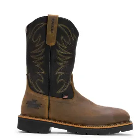 Thorogood Men's American Heritage 11 Waterproof Steel Toe Western Boot