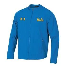 UCLA Bruins Under Armour Light Blue Full Zip Storm Loose Sideline Warmup Jacket