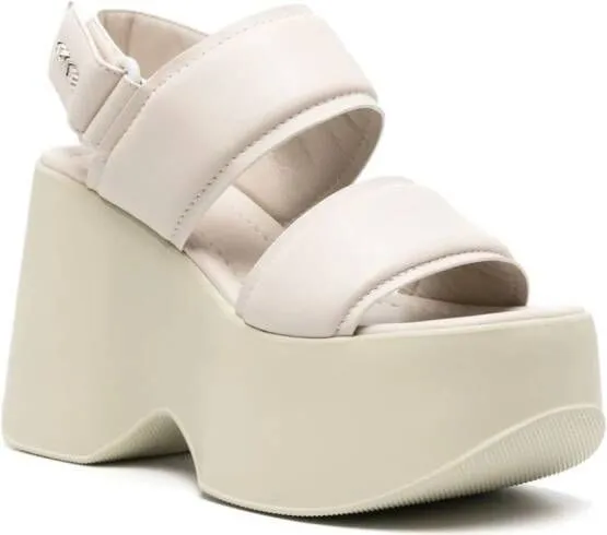 Vic Matie Yoko 105mm platform sandals White