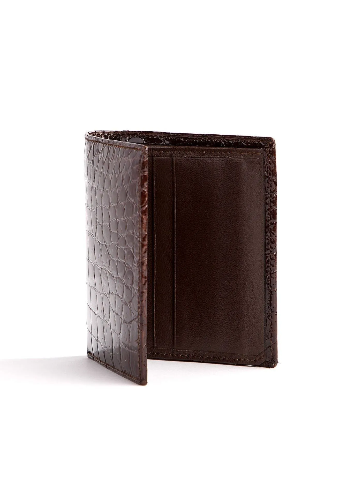 Wallet, Euro Bi-Fold, Brown