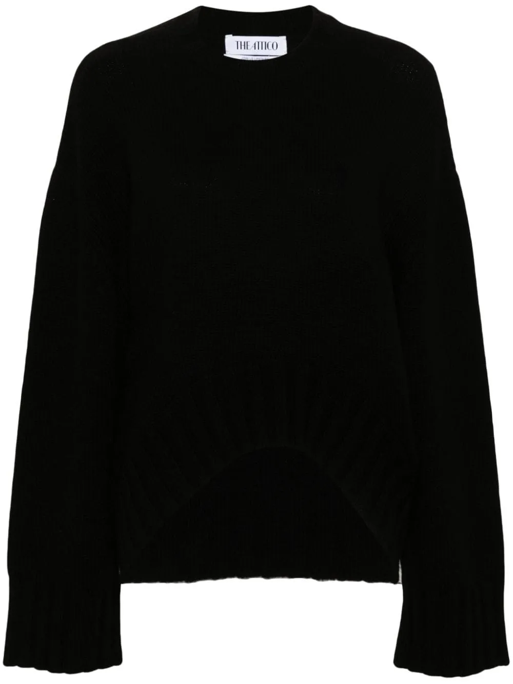 WOOL BLEND CREWNECK SWEATER