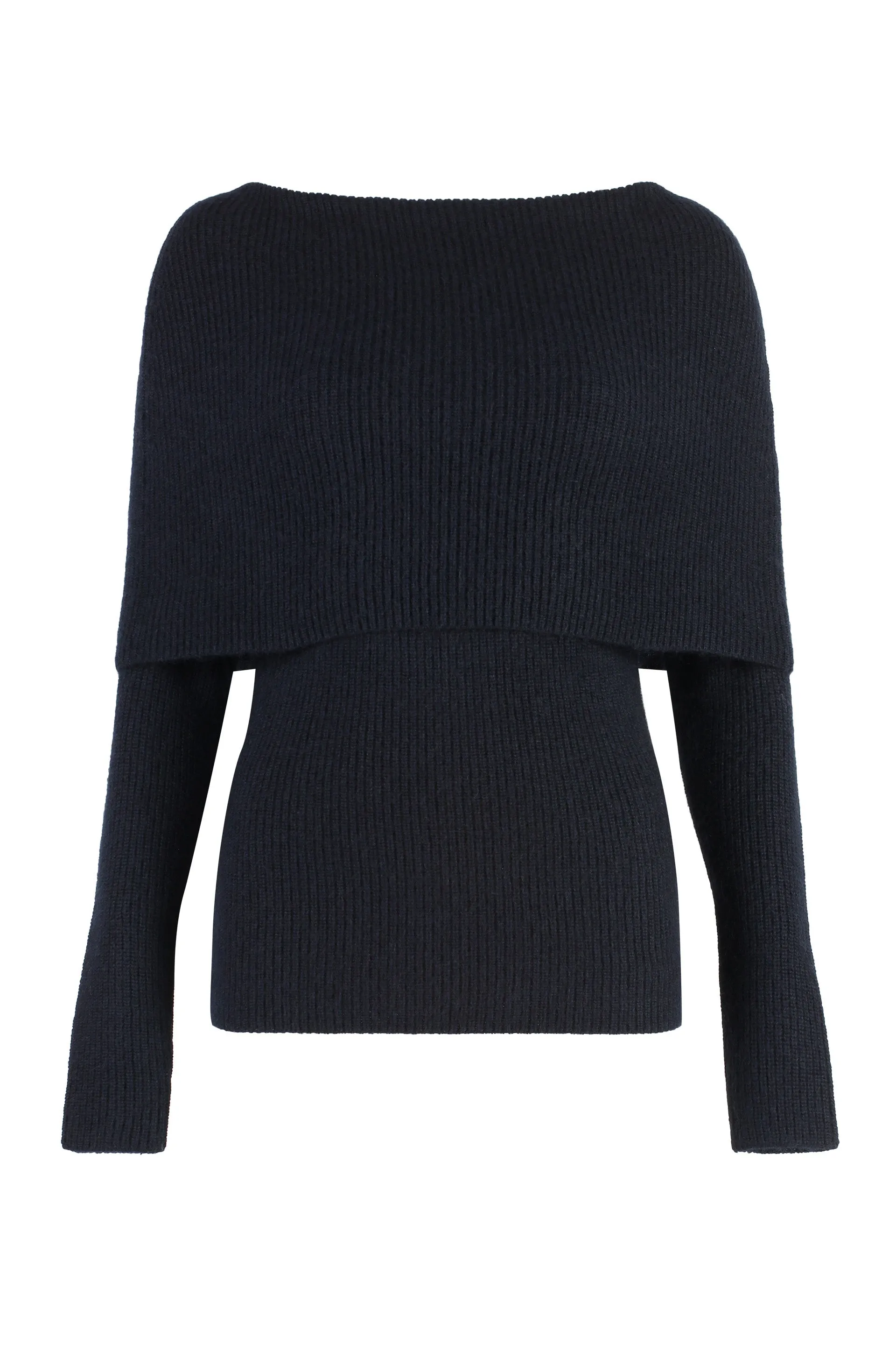 WOOL BLEND TURTLENECK SWEATER