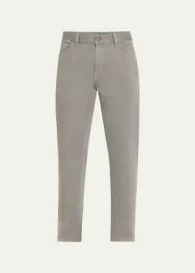 ZEGNA Men's 5-Pocket Colored Delave Pants